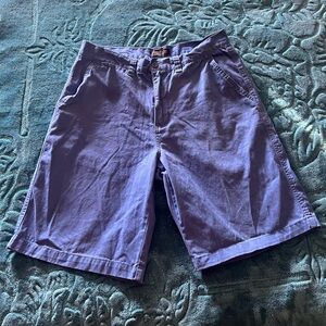 Visitor Blue Cotton Jean Shorts